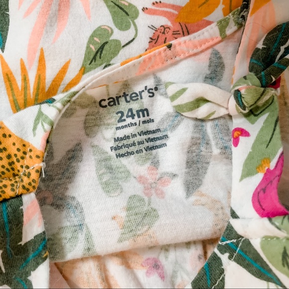 Carters jungle safari print dress - Picture 5 of 5